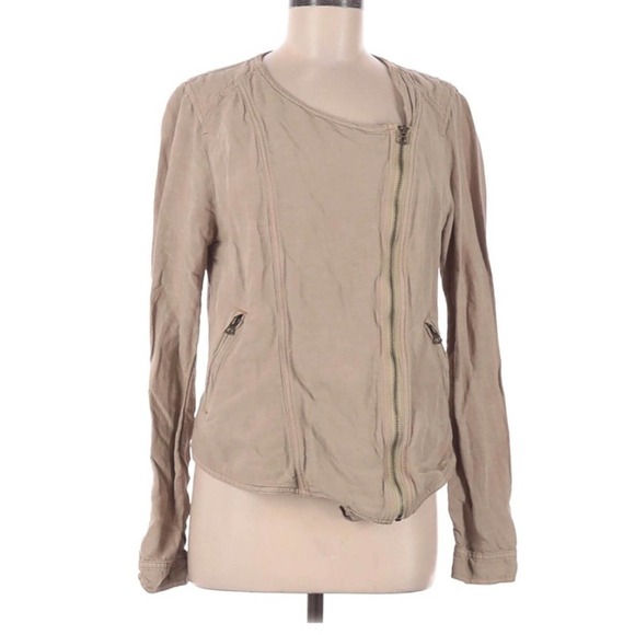 Lucky Brand Linen Jacket Size M - Picture 1 of 3